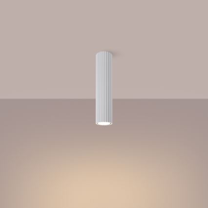 Foco KARBON 1xGU10/10W/230V 30 cm branco