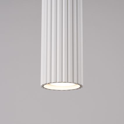 Candeeiro suspenso KARBON 1xGU10/10W/230V branco