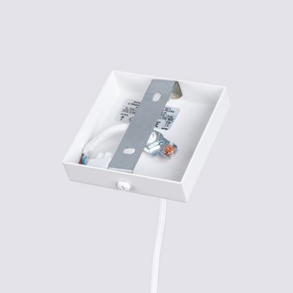 Candeeiro suspenso KARBON 1xGU10/10W/230V branco