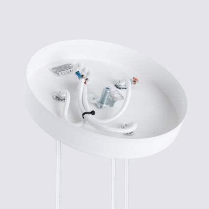 Candeeiro suspenso KARBON 3xGU10/10W/230V branco