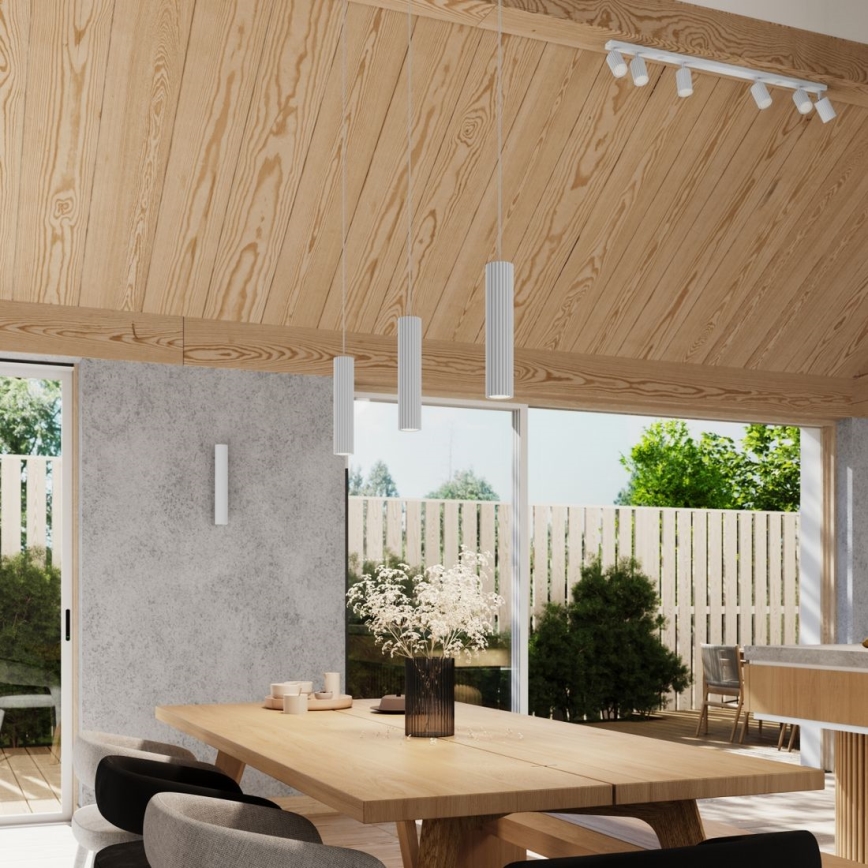 Iluminação de parede KARBON 2xGU10/10W/230V branco