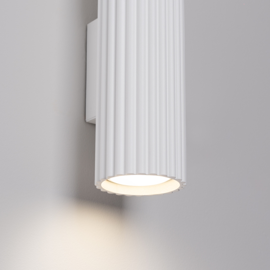 Iluminação de parede KARBON 2xGU10/10W/230V branco