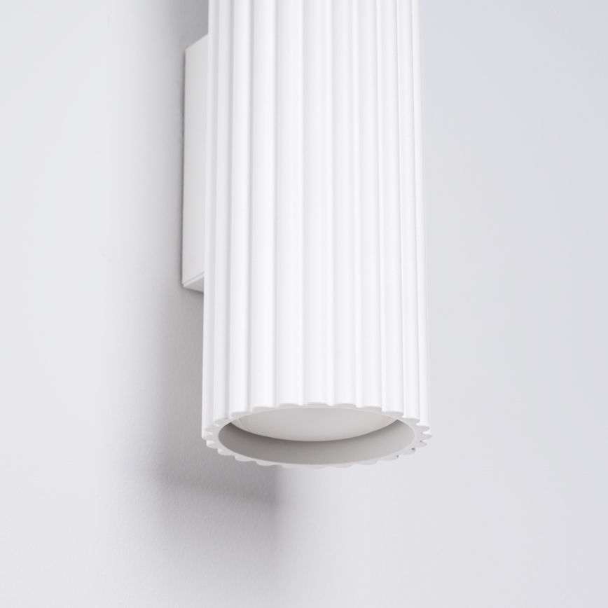 Iluminação de parede KARBON 2xGU10/10W/230V branco