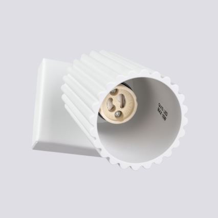 Foco de parede KARBON 1xGU10/10W/230V branco