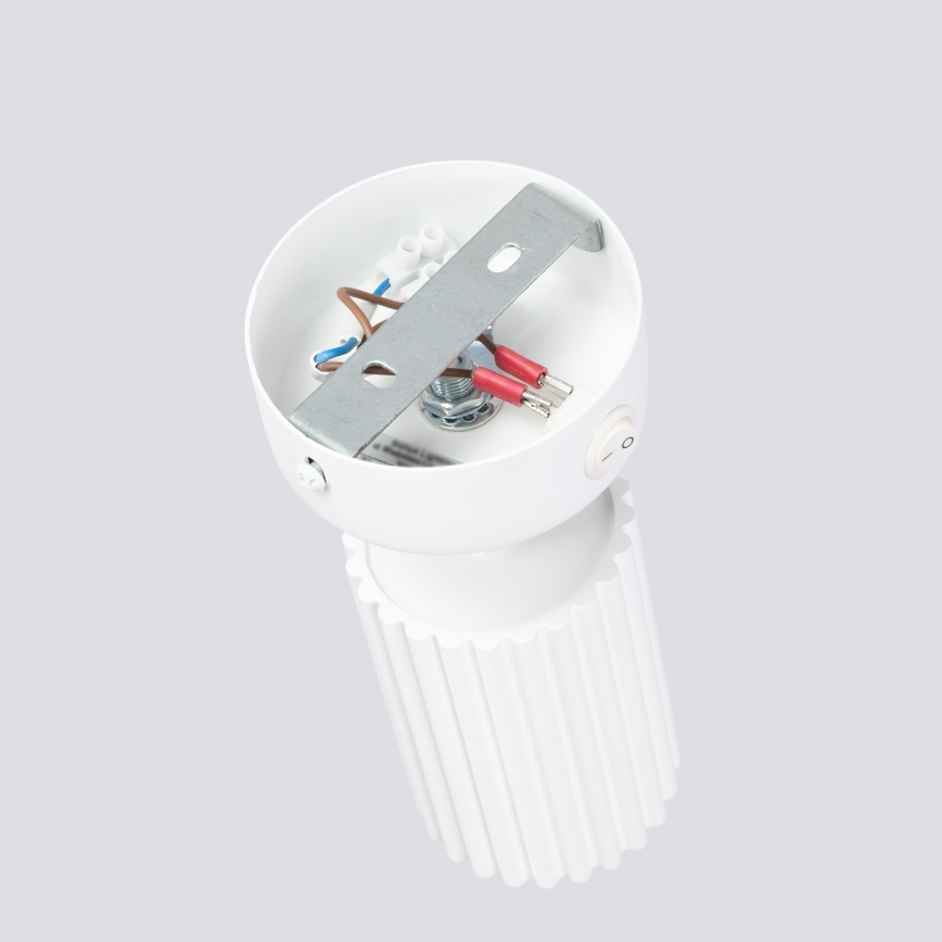 Foco de parede KARBON 1xGU10/10W/230V branco