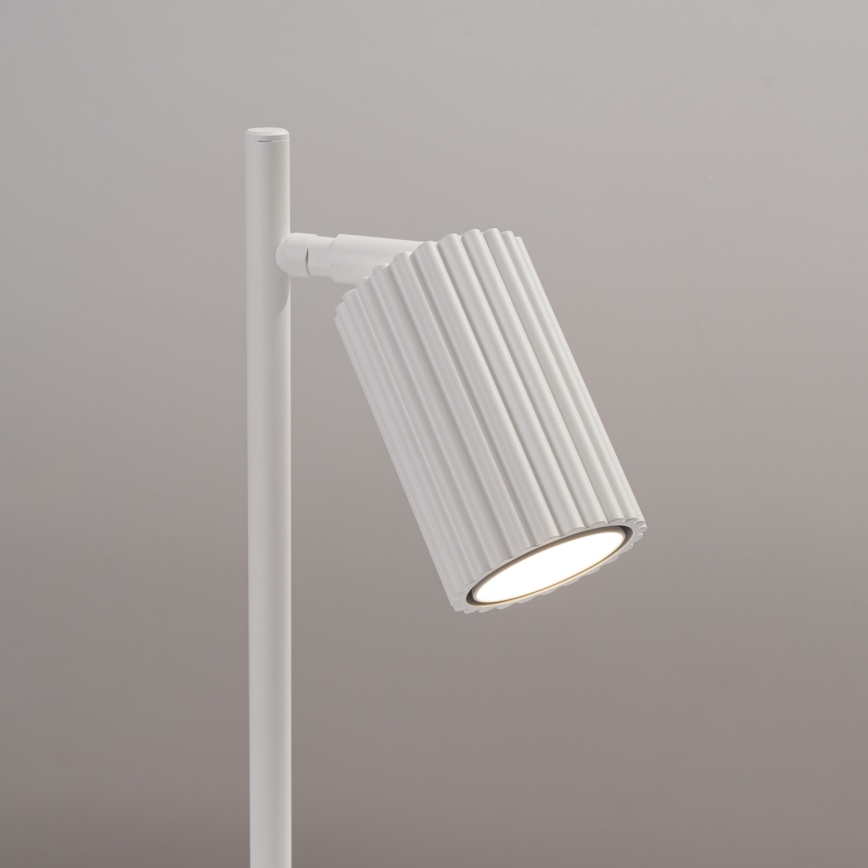 Candeeiro de mesa KARBON 1xGU10/10W/230V branco