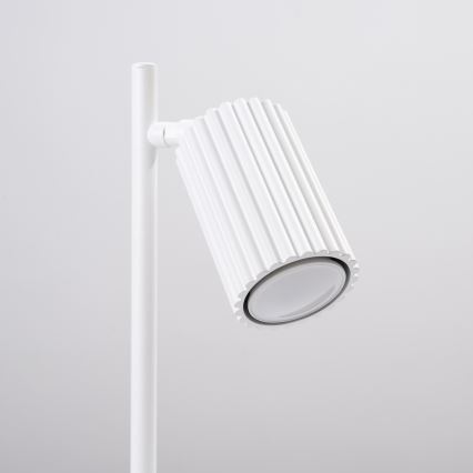 Candeeiro de mesa KARBON 1xGU10/10W/230V branco