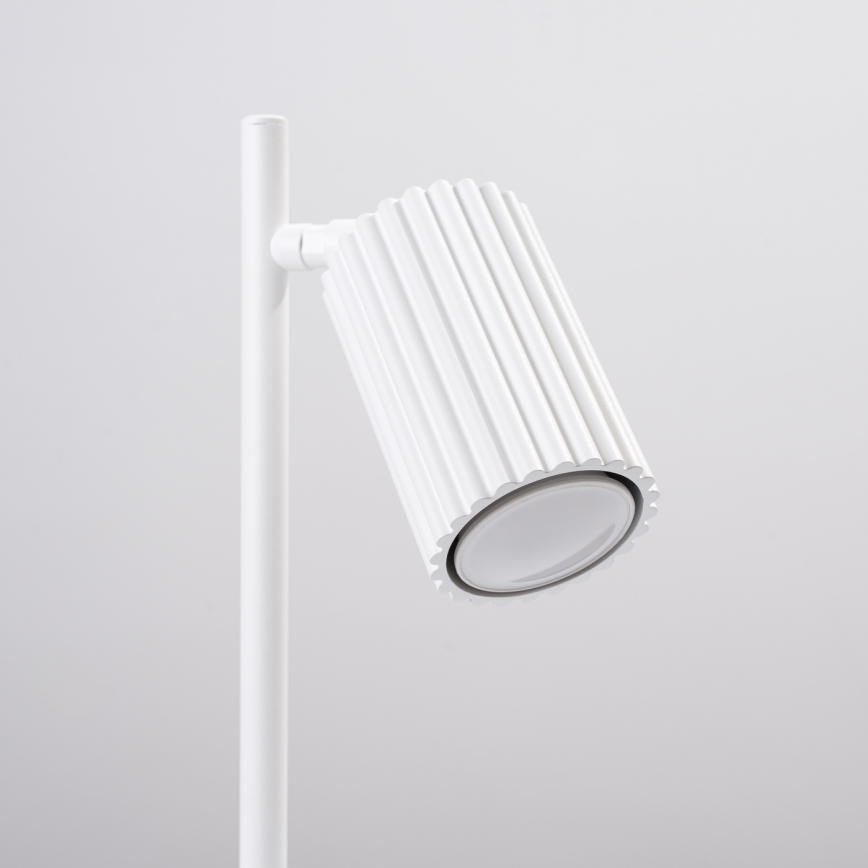 Candeeiro de mesa KARBON 1xGU10/10W/230V branco