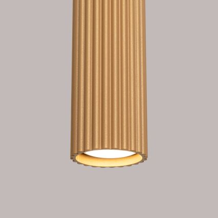 Candeeiro suspenso KARBON 1xGU10/10W/230V dourado