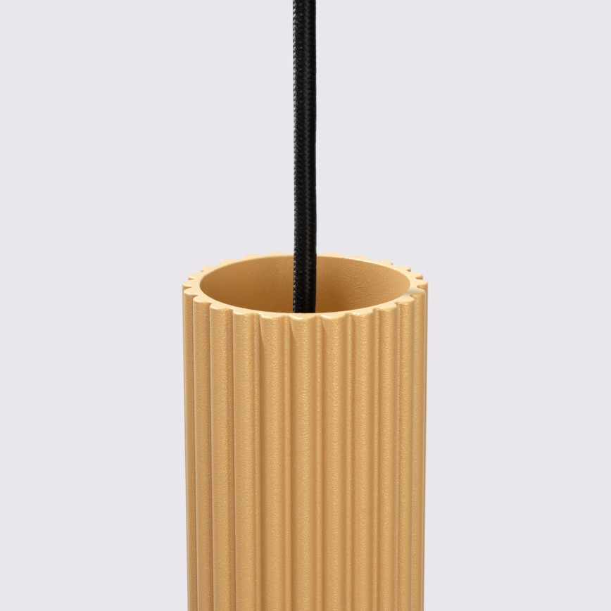 Candeeiro suspenso KARBON 1xGU10/10W/230V dourado