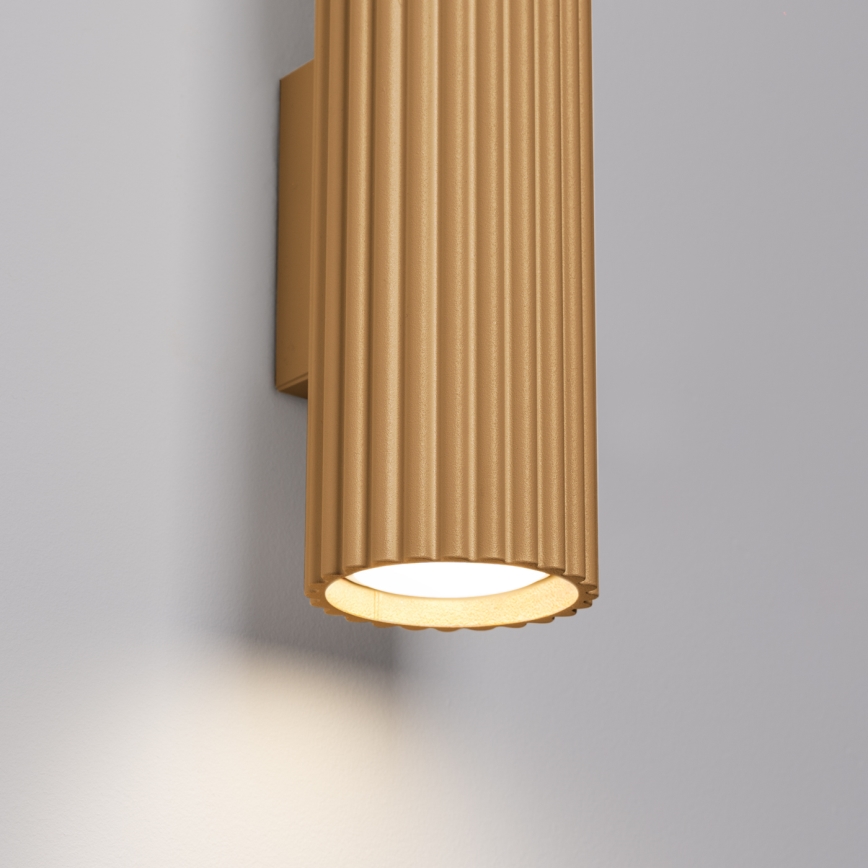 Iluminação de parede KARBON 2xGU10/10W/230V dourado