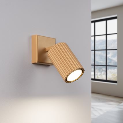 Foco de parede KARBON 1xGU10/10W/230V dourado