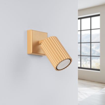 Foco de parede KARBON 1xGU10/10W/230V dourado