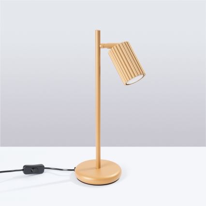 Candeeiro de mesa KARBON 1xGU10/10W/230V dourado