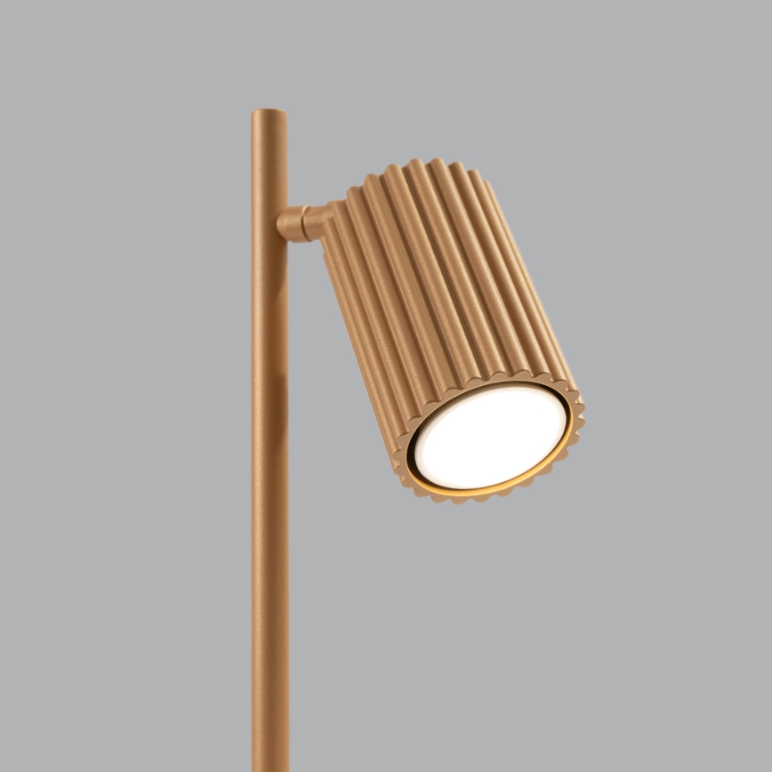Candeeiro de mesa KARBON 1xGU10/10W/230V dourado