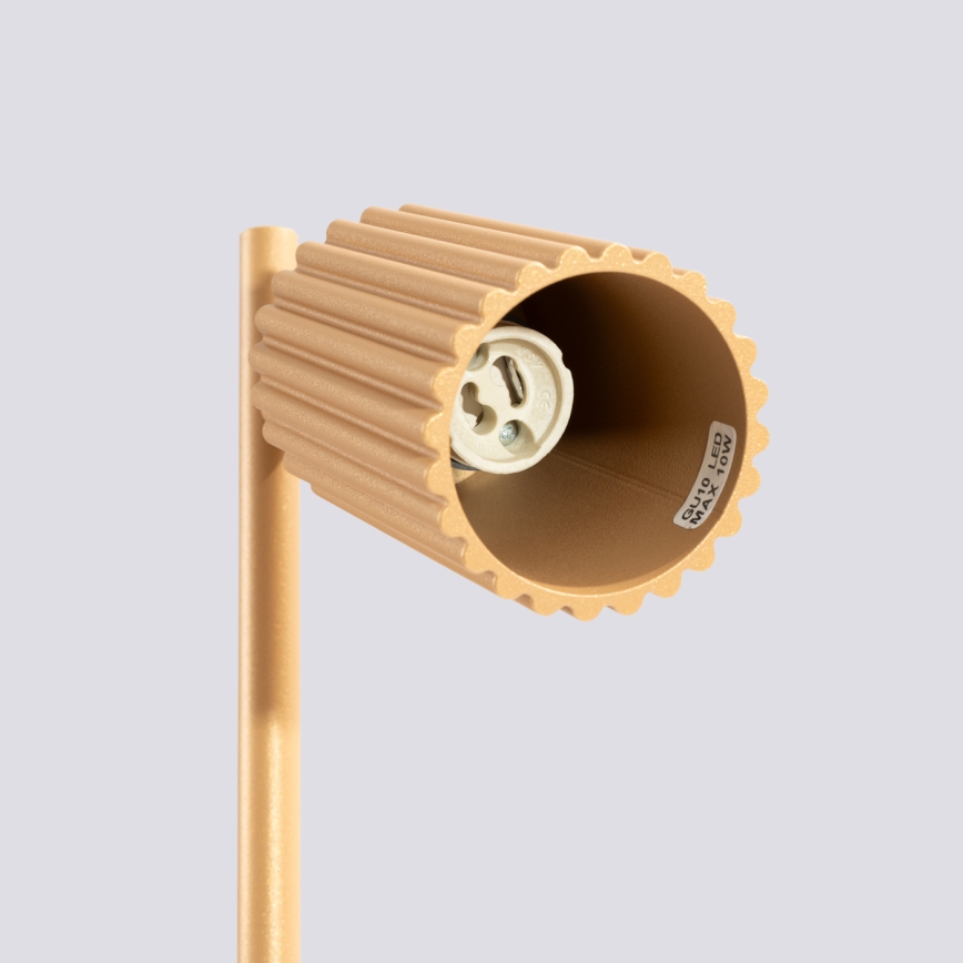 Candeeiro de mesa KARBON 1xGU10/10W/230V dourado