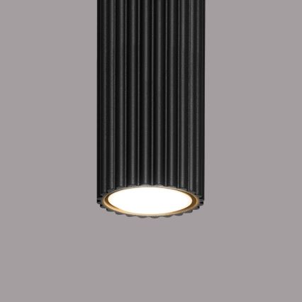 Foco KARBON 1xGU10/10W/230V 20 cm preto