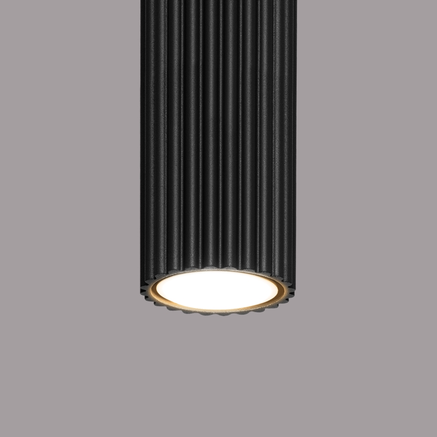 Foco KARBON 1xGU10/10W/230V 20 cm preto