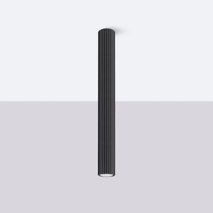 Foco KARBON 1xGU10/10W/230V 60 cm preto