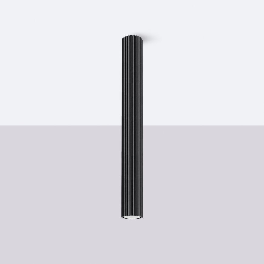 Foco KARBON 1xGU10/10W/230V 60 cm preto