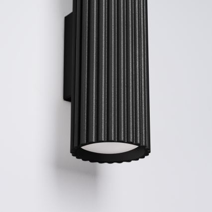 Iluminação de parede KARBON 2xGU10/10W/230V preto