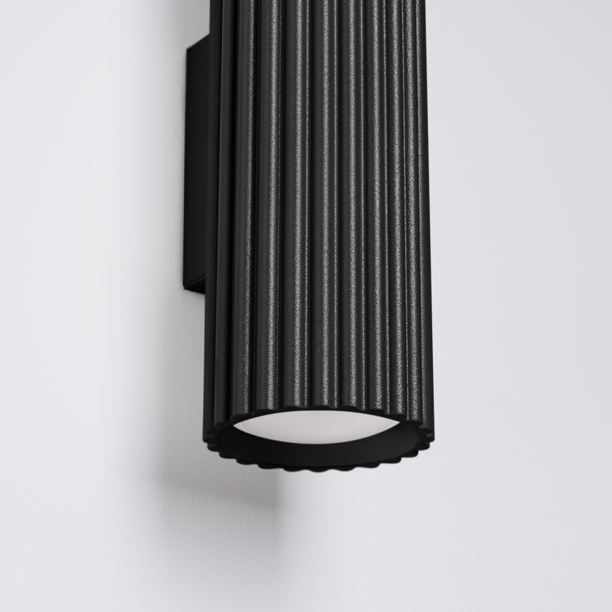 Iluminação de parede KARBON 2xGU10/10W/230V preto