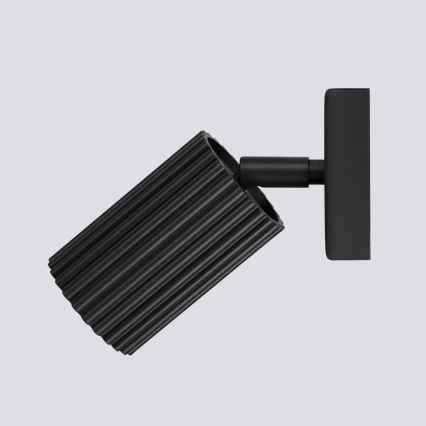 Foco de parede KARBON 1xGU10/10W/230V preto