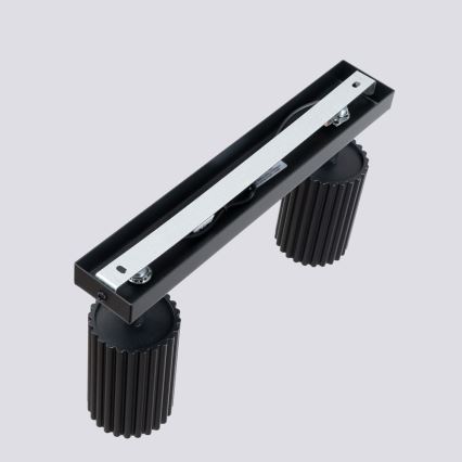 Foco KARBON 2xGU10/10W/230V preto