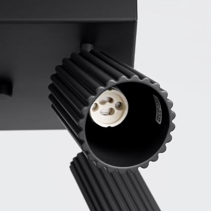 Foco KARBON 4xGU10/10W/230V preto
