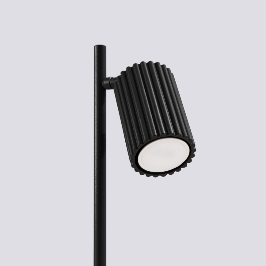 Candeeiro de mesa KARBON 1xGU10/10W/230V preto