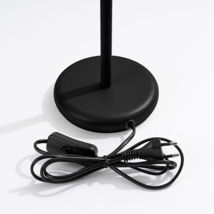 Candeeiro de mesa KARBON 1xGU10/10W/230V preto