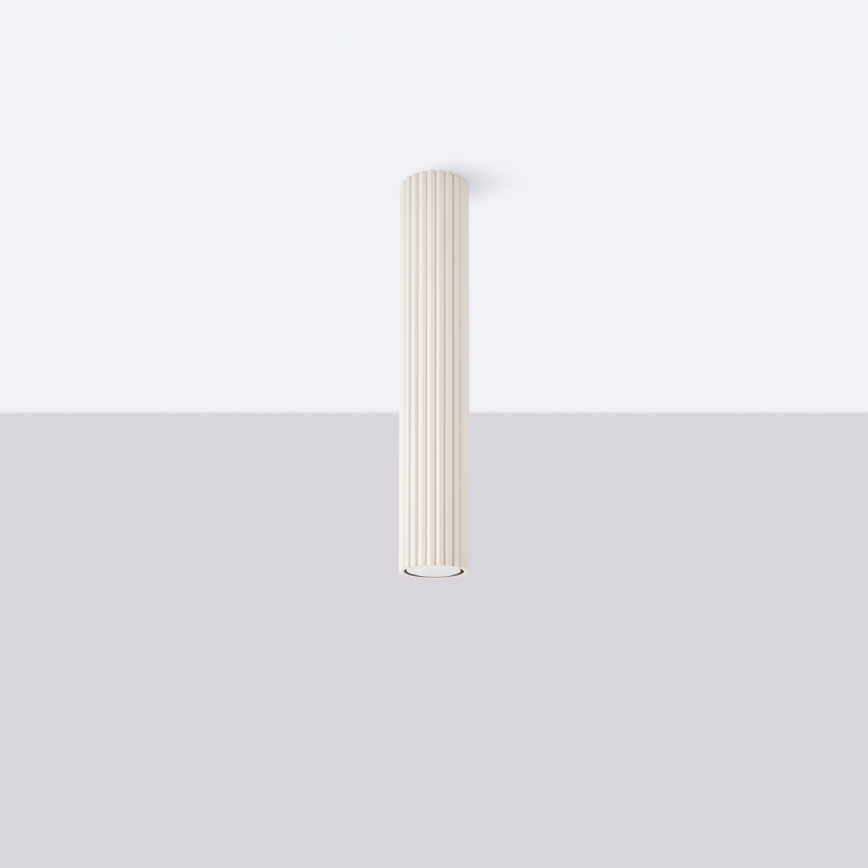 Foco KARBON 1xGU10/10W/230V 40 cm creme
