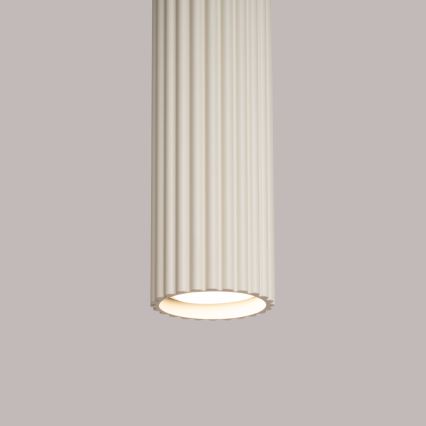 Candeeiro suspenso KARBON 1xGU10/10W/230V creme
