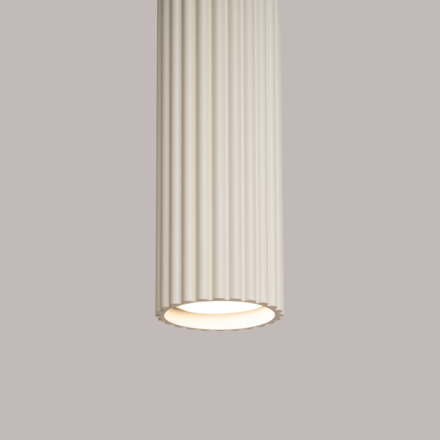 Candeeiro suspenso KARBON 1xGU10/10W/230V creme