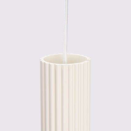 Candeeiro suspenso KARBON 1xGU10/10W/230V creme