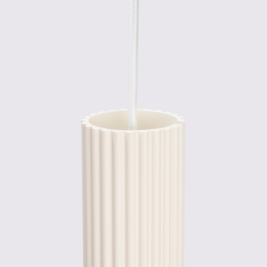 Candeeiro suspenso KARBON 1xGU10/10W/230V creme