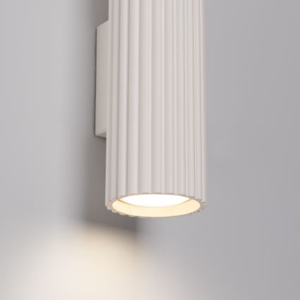 Iluminação de parede KARBON 2xGU10/10W/230V creme