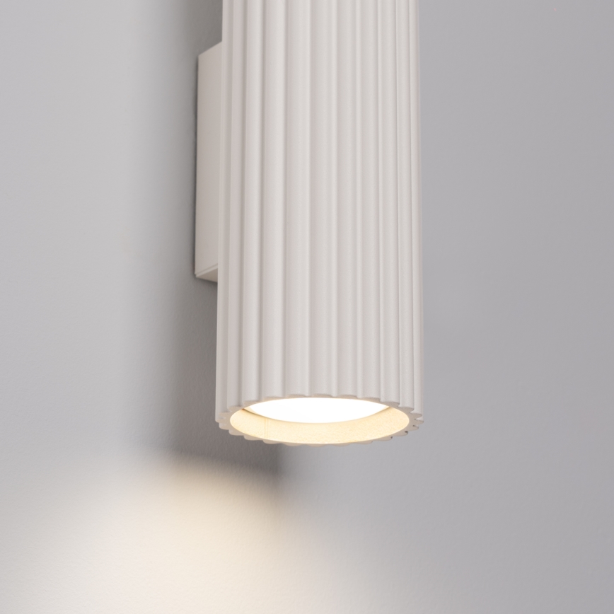 Iluminação de parede KARBON 2xGU10/10W/230V creme