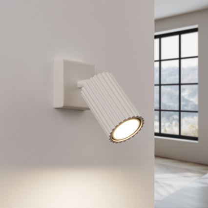 Foco de parede KARBON 1xGU10/10W/230V creme