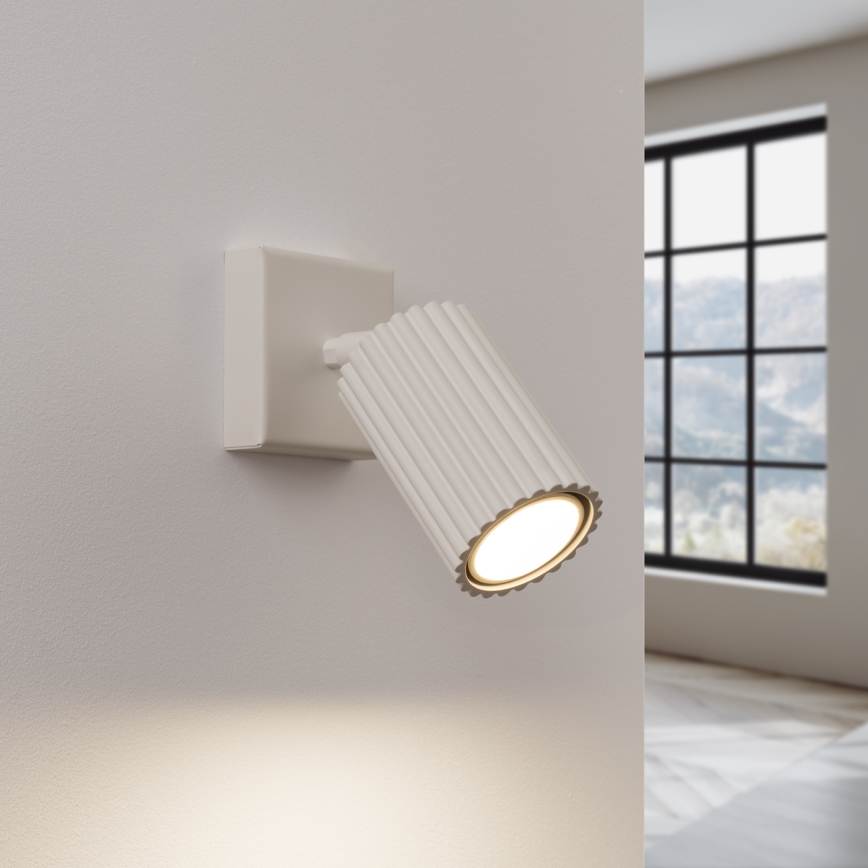 Foco de parede KARBON 1xGU10/10W/230V creme