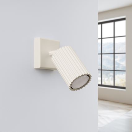 Foco de parede KARBON 1xGU10/10W/230V creme