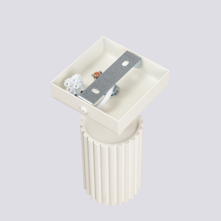 Foco de parede KARBON 1xGU10/10W/230V creme