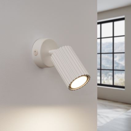 Foco de parede KARBON 1xGU10/10W/230V creme