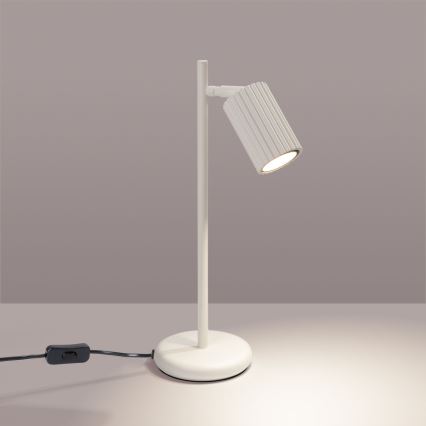 Candeeiro de mesa KARBON 1xGU10/10W/230V creme