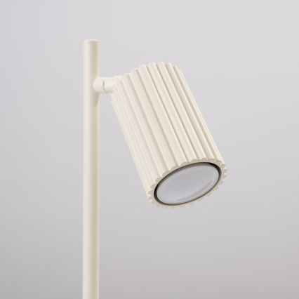 Candeeiro de mesa KARBON 1xGU10/10W/230V creme