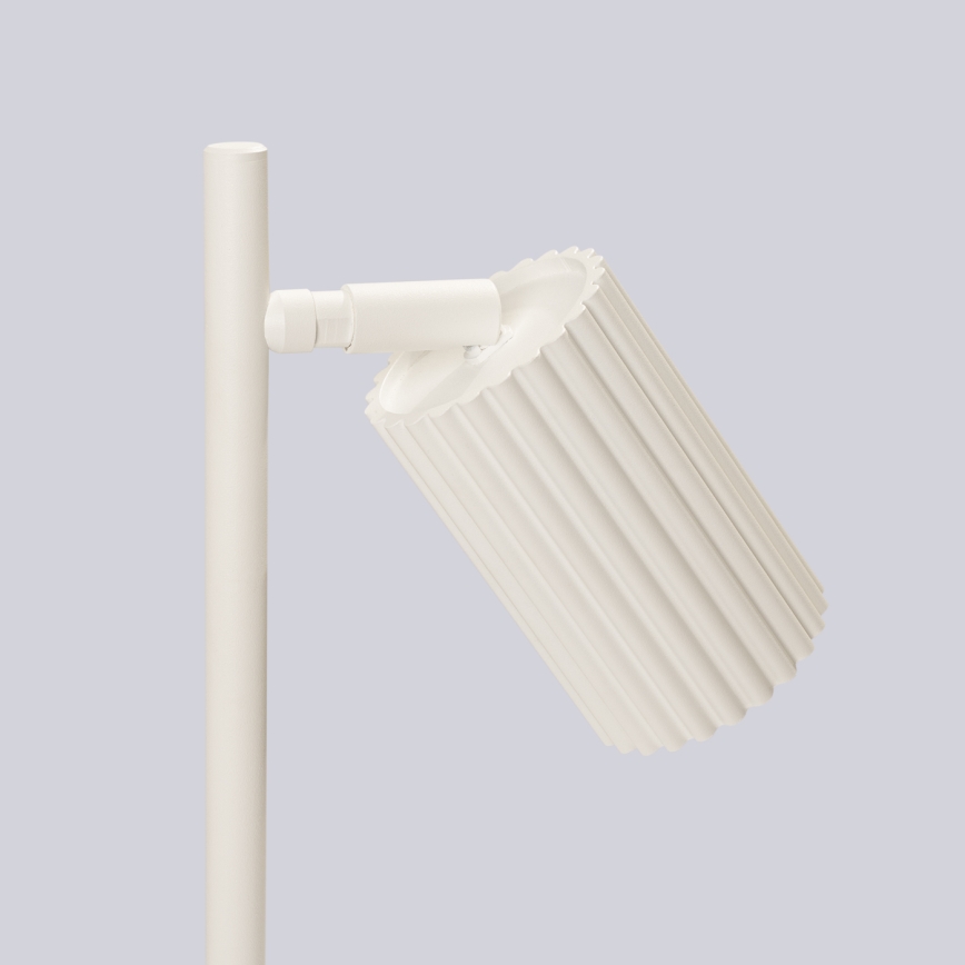 Candeeiro de mesa KARBON 1xGU10/10W/230V creme