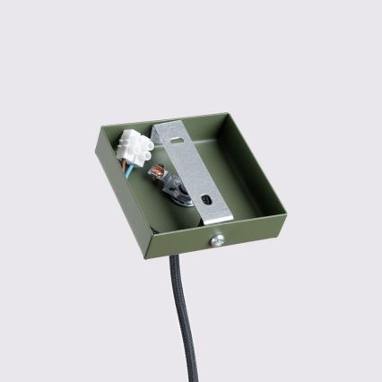Candeeiro suspenso KARBON 1xGU10/10W/230V verde