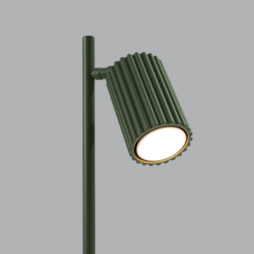 Candeeiro de mesa KARBON 1xGU10/10W/230V verde