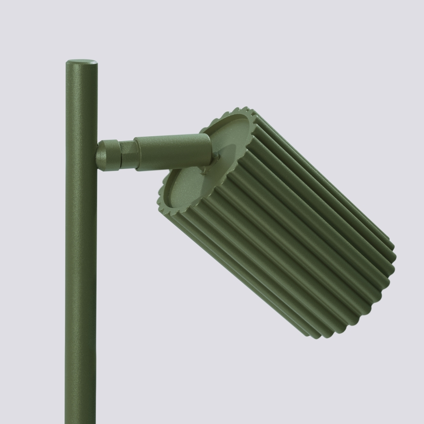 Candeeiro de mesa KARBON 1xGU10/10W/230V verde