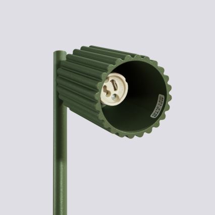Candeeiro de mesa KARBON 1xGU10/10W/230V verde